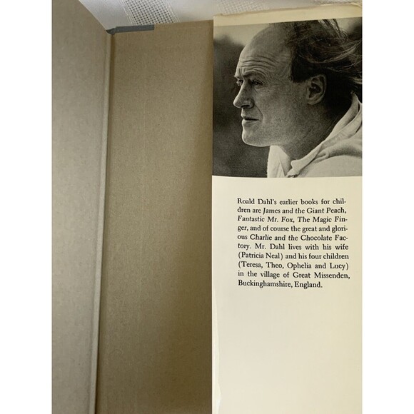 Roald Dahl  Charlie and the great glass elevator HBDJ  1st edition 1st printing - Picture 6 of 7